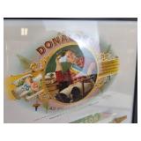 Framed Cigar Labels  - Arthur Donaldson, Leschke & Pletcher, Shoe Peg, John T. Stier & Son, and More