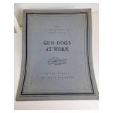 1948 Calendar with Hunting Dogs and Portfolio of (6) "Gun Dogs at Work" Prints by Edwin Megargee