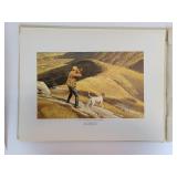 1948 "The Hunting and Fishing Calendar" and Portfolio of (11) Prints of Upland Game Birds of North America by Bob Kuhn (Remington Game Art Collection)