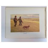 1948 "The Hunting and Fishing Calendar" and Portfolio of (11) Prints of Upland Game Birds of North America by Bob Kuhn (Remington Game Art Collection)