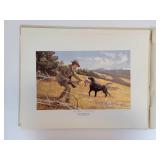 1948 "The Hunting and Fishing Calendar" and Portfolio of (11) Prints of Upland Game Birds of North America by Bob Kuhn (Remington Game Art Collection)