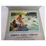 1948 "The Hunting and Fishing Calendar" and Portfolio of (11) Prints of Upland Game Birds of North America by Bob Kuhn (Remington Game Art Collection)