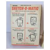 Vintage Kohner Sketch-O-Matic Toy and Royal Doulton Bunnykins Children