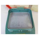 Vintage Kohner Sketch-O-Matic Toy and Royal Doulton Bunnykins Children