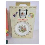 Vintage Kohner Sketch-O-Matic Toy and Royal Doulton Bunnykins Children