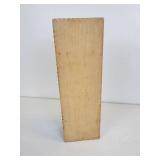 Pair of Vintage Pyrography Wood Boxes for Gloves, Scarves, Stockings, and More