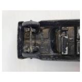 Vintage Tootsie Toys - Black Chrysler and Aqua Ford Thunderbird