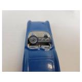 Vintage Tootsie Toys - Blue Chevy Corvette and Blue Chevy Fastback Coupe