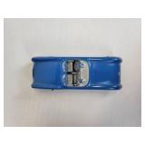Vintage Tootsie Toys - Blue Chevy Corvette and Blue Chevy Fastback Coupe