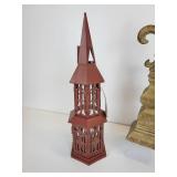 Lot of Home Décor - Candle Lantern and Fleur-de-Lis