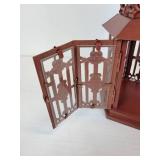 Lot of Home Décor - Candle Lantern and Fleur-de-Lis