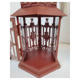 Lot of Home Décor - Candle Lantern and Fleur-de-Lis