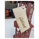 Lot of Home Décor - Candle Lantern and Fleur-de-Lis