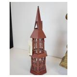 Lot of Home Décor - Candle Lantern and Fleur-de-Lis
