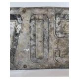 Antique Minnesota License Plate - 1912/1913/1914