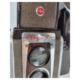 Vintage Kodak DuraflexIV Camera with Kodalite Flasholder and Kodak Brownie 8mm Movie Camera II