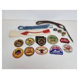 Lot of Vintage Boy Scouts Uniform Items and Assorted (Non-Boy Scout) Patches