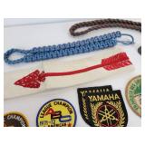 Lot of Vintage Boy Scouts Uniform Items and Assorted (Non-Boy Scout) Patches