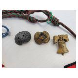 Lot of Vintage Boy Scouts Uniform Items and Assorted (Non-Boy Scout) Patches