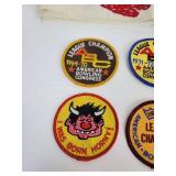 Lot of Vintage Boy Scouts Uniform Items and Assorted (Non-Boy Scout) Patches