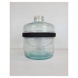 Vintage Glass Kerosene Jug