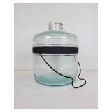 Vintage Glass Kerosene Jug