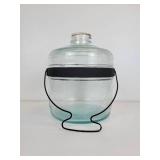 Vintage Glass Kerosene Jug