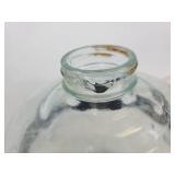 Vintage Glass Kerosene Jug