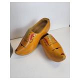 Tall Galvanized Bucket, Wooden Clogs, and "The Olson Line" 1930 Sales Magazine from Albert Lea, MN