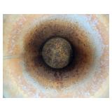 Tall Galvanized Bucket, Wooden Clogs, and "The Olson Line" 1930 Sales Magazine from Albert Lea, MN