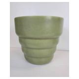 Pair of Robinson Ransbottom Crocks, Haeger Planter 3789-8, and Unmarked White Crock