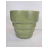 Pair of Robinson Ransbottom Crocks, Haeger Planter 3789-8, and Unmarked White Crock