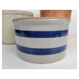 Lot of (2) Crocks and Terra Cotta Plant Pot