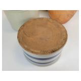 Lot of (2) Crocks and Terra Cotta Plant Pot