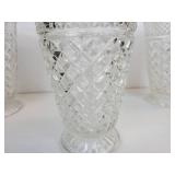 Lot of (3) Large Glass Vases - NO SHIPPING