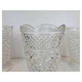 Lot of (3) Large Glass Vases - NO SHIPPING