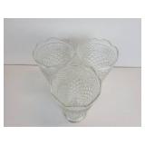 Lot of (3) Large Glass Vases - NO SHIPPING