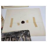 Minnesota Centennial 1849-1949 Aluminum License Plate and 1904 "Scientific American" Magazine, 1937 "Napolean" Comic, 1930 Dodge Eight Litho and More