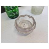 Vintage W. Roberts "Oxford Match" Watercolor & Pen Billiard Illustration with Antique SQUEEZE Soda Bottle, Vintage 7UP Bottle, and More! NO SHIPPING