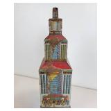 Vintage Tin Litho Toys - Marx Rotary Printing Press and Marx Daredevil Flyer Airplane Skyscraper