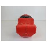 EMPIRE Vintage Red Blow Mold Toy Train Engine on Wheels