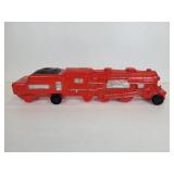 EMPIRE Vintage Red Blow Mold Toy Train Engine on Wheels