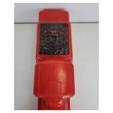 EMPIRE Vintage Red Blow Mold Toy Train Engine on Wheels