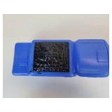 EMPIRE Vintage Blue Blow Mold Toy Train Engine on Wheels