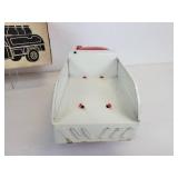 Vintage Buddy L 5210 Polysteel Milkman Truck with Original Box