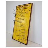 Vintage Crescent Tools Pegboard