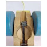 Pair of New Old Stock Fisher-Price Queen Buzzy Bee Pull-Behind Toys