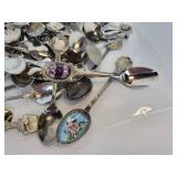 Lot of Collector Spoons - Some Silverplated
