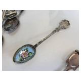 Lot of Collector Spoons - Some Silverplated