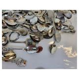 Lot of Collector Spoons - Some Silverplated